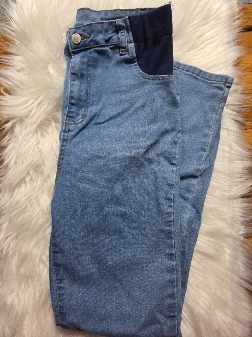 Maternity Stretchy Waist Jeans
